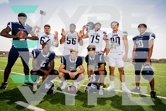 LAMAR_FB_TEAM_Edwin Quijada, Jadin Nelson, Jason McCullough, Joseph Campbell, Justin McCullough, Kaleb Martinez, NAthan Lowther, Simon Omoruyi, Tomas Martinez-(BCC)
