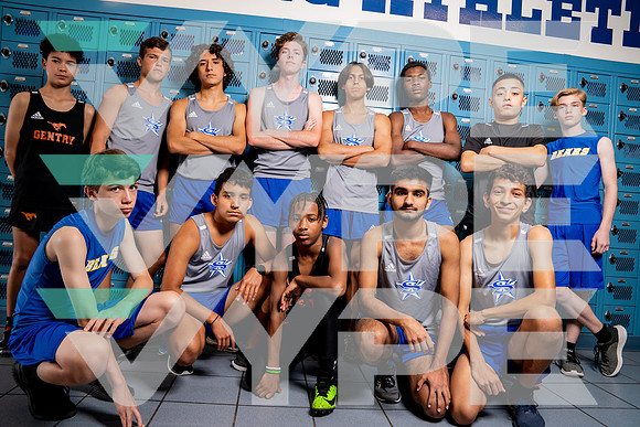 STERLING_XC_Alex Mendez, Brock Glasscock, Evan Minx, Gael Garcia, Hudson Bernard, Jason Alvarez, Juan Hernandez, Maddox Reynaga, Marquel Gobert, Phillip Newcomer, Saad Mahmood, Stephuan Franklin, Tho
