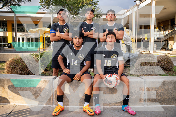 SPRING_WOODS_SOC_TEAM_David Jurado, Gregory Tejada, Guillermo Sanchez, Helaman Cortes, Jonathan Revolorio-(WRIGHT)