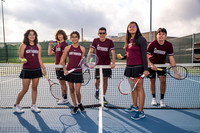 NORTHBROOK_TENNIS_Brenda Bulnes, Carlos Avila, Dalia Nambo, Daniel Martinez, Maximus Lozada, Nicole Illescas-(WRIGHT)