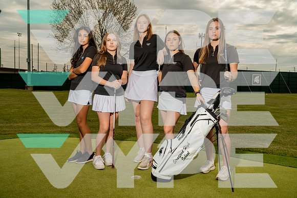 STRATFORD_GOLF_TEAM_Ashton Lombard, Landon Fowler, Mae Trahan, Meagan Hill, Sarah Schwartz_103-(BCC)