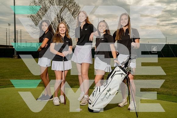 STRATFORD_GOLF_TEAM_Ashton Lombard, Landon Fowler, Mae Trahan, Meagan Hill, Sarah Schwartz_99-(BCC)