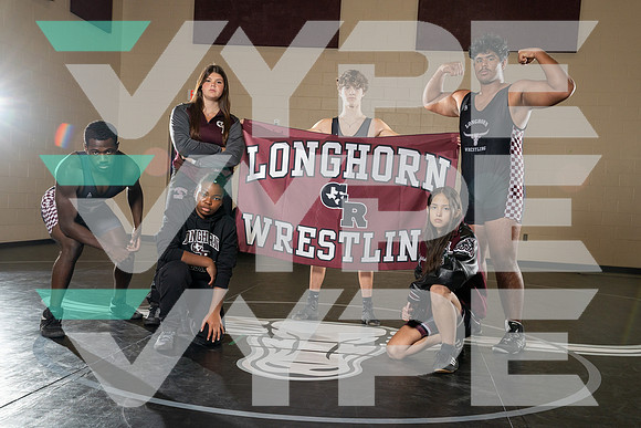 GEORGE_RANCH_WRESTLING_TEAM_Brooke Richardson, Hanzlah Rana, Kylie Stubbs, Natalia Martinez, Ryan Millier-(BCC)