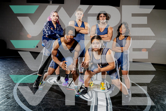 LAMAR_CONSOLIDATED_WRESTLING_TEAM_Andrew Broxie, Areceli Bolanos, Cerys Gardener, Ethan Martinez, Justin McCullough, Madison Small-(BCC)-2