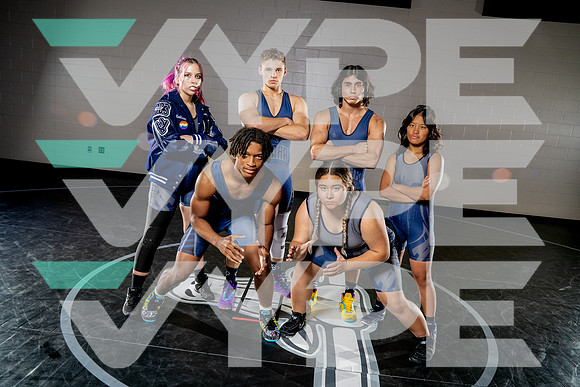 LAMAR_CONSOLIDATED_WRESTLING_TEAM_Andrew Broxie, Areceli Bolanos, Cerys Gardener, Ethan Martinez, Justin McCullough, Madison Small-(BCC)