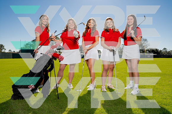 BRIDGE_CITY_GOLF_Ashley Hale, Chloe Wedekind, Heidi Broussard, Reese Molina, Saylor Moreau-(BCC)