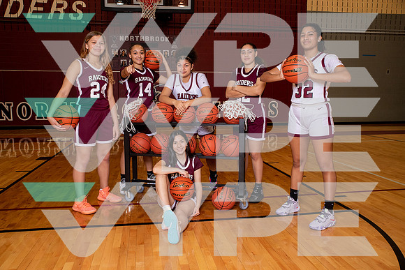 NORTHBROOK_GBB_Adriana Castillo, Arianna Dinic, Camila Tavarez, Jaeydie Martinez, Lanyah Davis, Makayla Oliver-(WRIGHT)-2