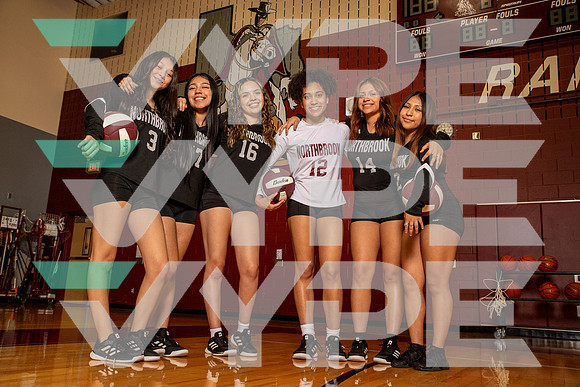 NORTHBROOK_VOLLEYBALL_Angie Romero, Emily Salgado, Madison Campbell, Mileidi Bueno, Thaily Castillo, Wendy Adame-(WRIGHT)-2