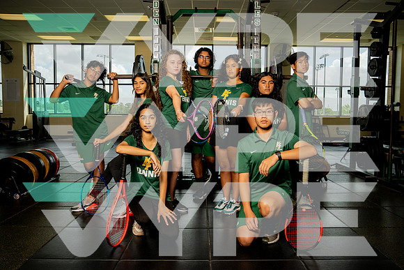 KLEIN_FOREST_TENNIS_TEAM_Arhamah Faisal, Ibrahim Syed, Jefferson Nguyen, Kevin Nguyen, Lauren Gonzalez, Leon Rodriguez, Liliana Gomez, Melani Hernandez, Syeda Zaidi-(HARTOJO)-2