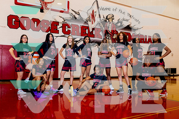 GCM_GBB_TEAM_Amani Edwards, Camryn Madden, Kiara Amey, Michaylah Gray, Shyla Houston, Sophia Sockwell-(WRIGHT)