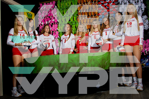 BELLVILLE_VB_TEAM_Abby Aschenbeck, Allyson Skeen, Carly Lange, Kendall Stark, Marin Higgenbotham, Sarah Lischka, Sophie Martinez, Sybil McKay, Sydney McKay__MG_8116-(LIVRAYMOND)