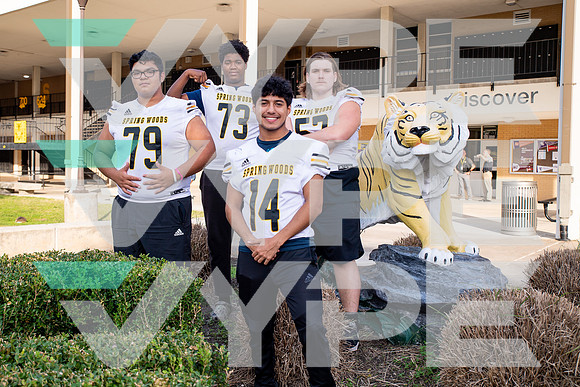 SPRING_WOODS_FB_TEAM_Isaac Gutierrez-Lopez, Isaiah Dunbar, Issac Villarreal, Matt Emerson-(WRIGHT)-2