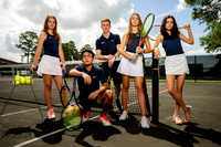 KLEIN_COLLINS_TENNIS_TEAM_Anna Bien, Carly Cook, Carter Maurice, Jet Vy, Sarah Toomes-(HARTOJO)-2