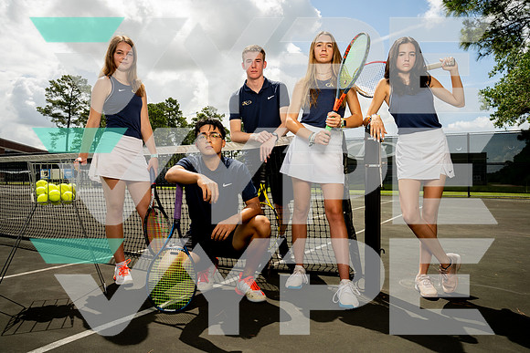 KLEIN_COLLINS_TENNIS_TEAM_Anna Bien, Carly Cook, Carter Maurice, Jet Vy, Sarah Toomes-(HARTOJO)-2