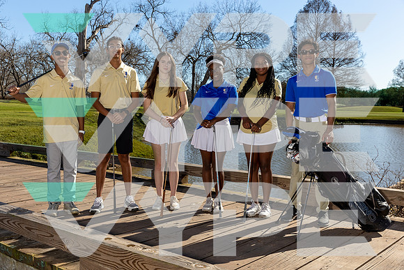 ELKINS_GOLF_TEAM_Anna Mitchell, Arjun Singh, Chloe Thompson, Neil Patil, Nicole Mitchell, Rayyan Anwar-(BROWN)