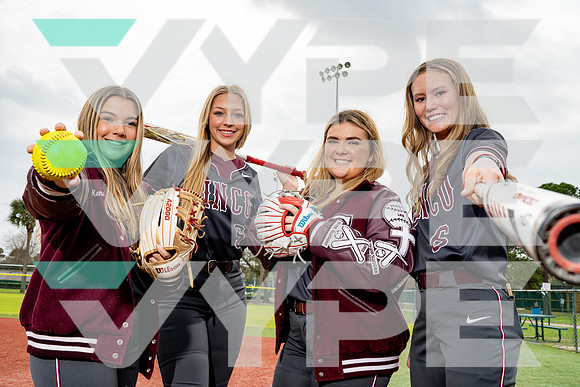 CINCO_RANCH_SFBL_TEAM_Amanda Croteau, Chela Kovar, Faith Piper, Kendall Bregenzer-(HARTOJO)-2