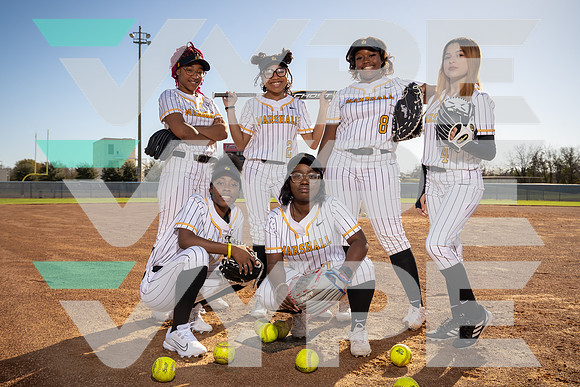 MARSHALL_SFBL_TEAM_Aniyah Williams, Asia Thompson, Jadareya Briscoe, Joicelen Myrick, Stephanie Flores, Tajai Young-(BCC)