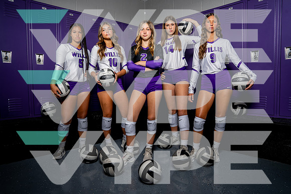 WILLIS_VB_Carly Paugh, Lakin Horne, Savannah Paske, Secret Carroll, Taylor Hayes-(BCC)-2