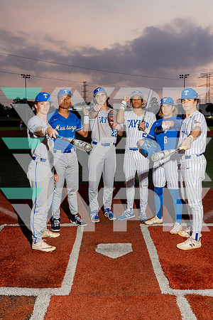 TAYLOR_BSBL_TEAM_Adam Fitzgerald, Brett Dolejsi, Hunter Ham, Joe Jefferson, Layne Bishop, U1-(HARTOJO)-2