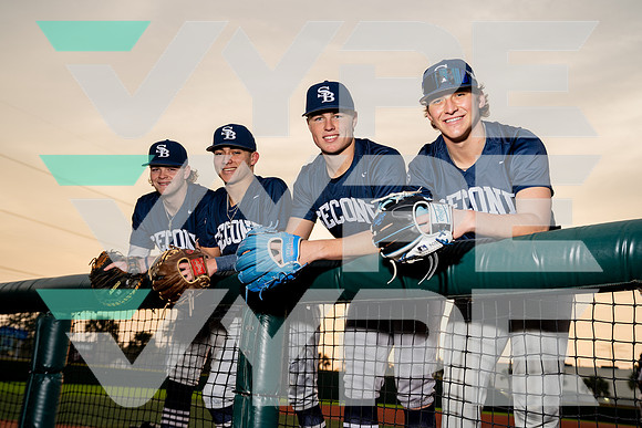 SBS_BSBL_TEAM_Ben Feuer, Luke Pettitie, Tommy Willis, Ty Baker-(BCC)