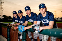 SBS_BSBL_TEAM_Ben Feuer, Luke Pettitie, Tommy Willis, Ty Baker-(BCC)-2