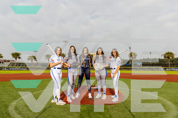 FRIENDSWOOD_SFBL_TEAM_Baileigh Burtis, Charleigh Esparza, Chloe Aldrich, Janelle Wilson, Lainie Schaefer-(DELEON)-3