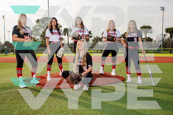 HUFFMAN_SFBL_TEAM_Cali Shrum, Jayde Dolan, Kiara Molina, Maddi Smith, Taylor Byron, Taylor Daniel-(WRIGHT)-2