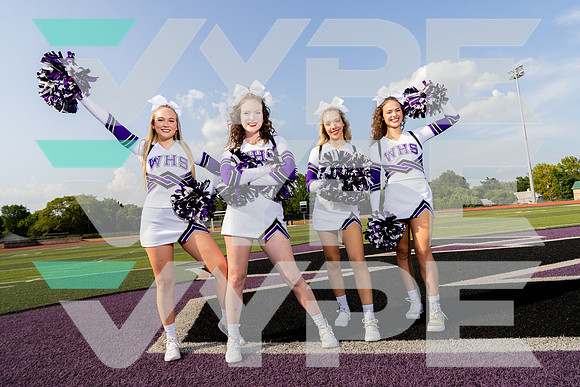 WILLIS_CHEER_Chelsie Forrester, Chloe Henderson, Jessica Holliday, Katie Leggett-(BCC)-2