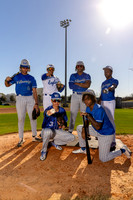 WILLOWRIDGE_BSBL_TEAM_Angel Aguilar, Dustin Goff, Kendron KJ Penson, Marxquise Hayes, Royce Wilson, William Goff-(BROWN)-2