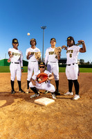 MARSHALL_BSBL_TEAM_Braylan Morris, Devin Pree, Donovan Jackson Jr., Jabari Mayweather, Troy Scott-(BROWN)-2