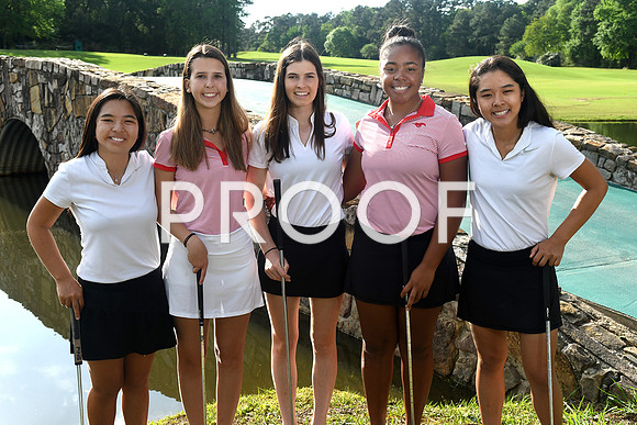 Tiffany Nguyen, Ashleigh Stoehr, Courtney Bryant, Zoe Slaughter and Jacqueline Nguyen - Houston Memorial