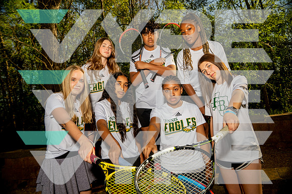 FBCA_TENNIS_TEAM_Amber Hayes, Austin Martinez, Elizabeth Johnson, Farrah Childs, Kendall Dailey, Naomi Jones, Sydney Batts_DSC05704-(BCC)