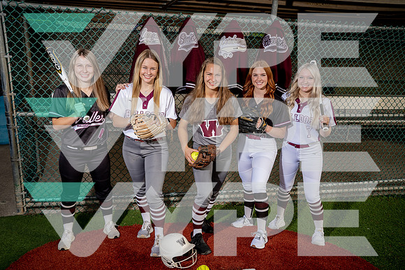 WALLER_SFBL_TEAM_Gracie Smith, Kameryn Reinhardt, Laci PEskey, Maryssa Zenzen, Tyler Hendricks-(BCC)