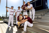 KEMPNER_BSBL_TEAM_Brian Luna, Cody Kuffell, Cole Jarnot, Garrett De La Rosa, Jerson Benitez, Thomas Moss-(BROWN)