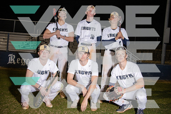 REGENTS_BSBL_Andrew Lauer, Brady Robert, Brennan Wuerch, Jackson Smith, Mitch Abernethy, Will Pope-(COOK)