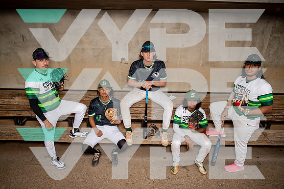 SPRING_BSBL_TEAM_David Gutierrez, Joe Recio, Kian Haywood, Maximus Ramirez, Steven Mills-(WRIGHT)
