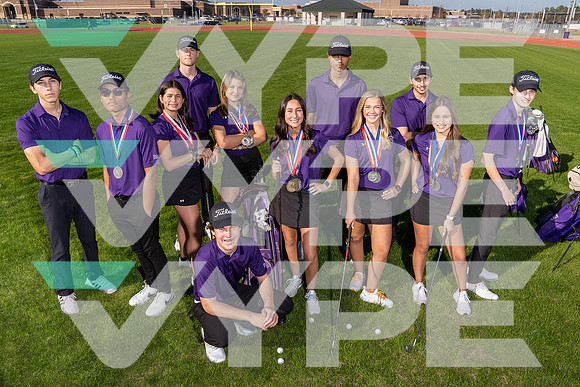 KLEIN CAIN_GOLF_Adrian Rodriguez, Audrey Veiseh, Brayden Huertas, Carlos Garza, Jack Pope, Josh Johnson, Joshua McGown, Karson Sam, Layla Mendez, Taylor Theriot, Yaretzi Islas, Zoe Hobbs-(BCC)