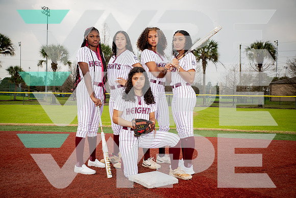 HEIGHTS_SFBL_TEAM_Angelina del Pozo, Haylie Jaime, Kennedy Hill, Laila Robins, Sydney Palomo-(WRIGHT)