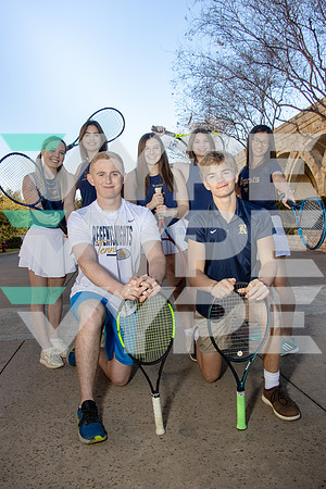 REGENTS_TENNIS_Abby Gerber, Audrey Anderson, Colby Lewis, Dylan Scott, Grace Anderson, Jing Graber, Liam Douglas-(COOK)