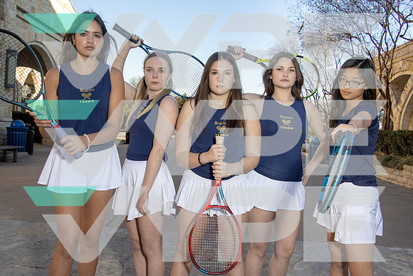 REGENTS_TENNIS_Abby Gerber, Audrey Anderson, Dylan Scott, Grace Anderson, Jing Graber-(COOK)