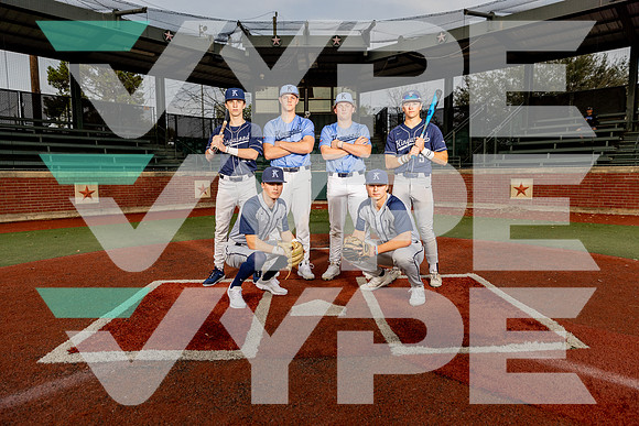 KINGWOOD_BSBL_TEAM_David Ward, Ian Carlson, John Hebert, Joshua Pelfrey, Liam O'Leary, Ty Boatright-(DELEON)