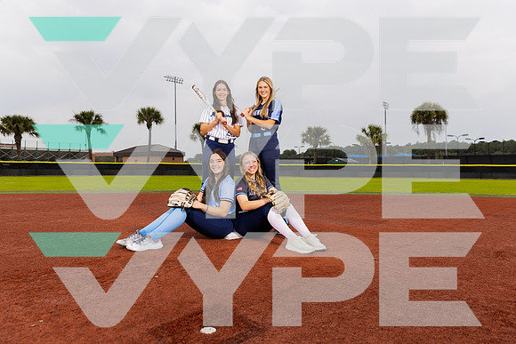 KINGWOOD_SFBL_TEAM_Hailey Harvey, Lanie Macicek, Meredith Schmitt, Tara Wolocko-(DELEON)