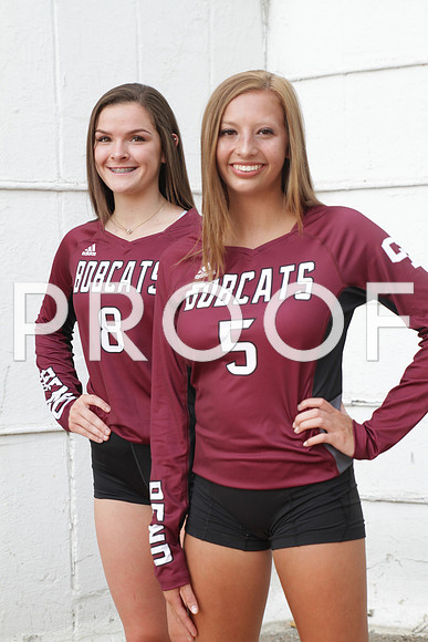 Cy-Fair's Rebekah Portalatin and Elyse Buras