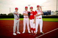 EL_CAMPO_BSBL_TEAM_Brock Rod, Bryce Rasmussen, Dean Poenitzsch, Kyle Barosh-(WRIGHT)