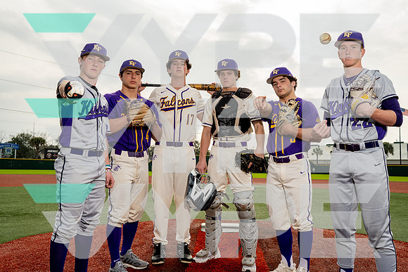 KINKAID_BSBL_TEAM_Andy Guy, Cooper Chambers, Jack Paris, Miles Roeder, Nico Gomez, Richie Klosek-(HARTOJO)