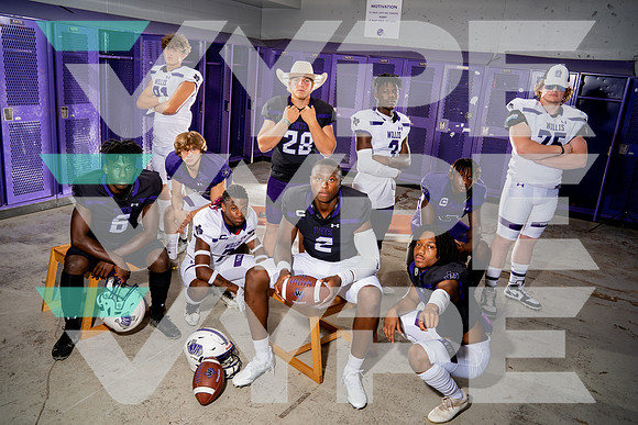 WILLIS_FB_A'tavian Friend, Darion Robinson, De'von Lovelady, Derek Lagway, Jayden Marshman, Macin Connell, Payton Alberts, Terri Lawrence, Zach Lang-(BCC)-2