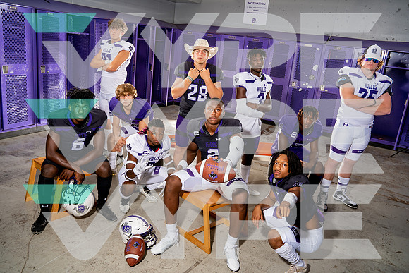 WILLIS_FB_A'tavian Friend, Darion Robinson, De'von Lovelady, Derek Lagway, Jayden Marshman, Macin Connell, Payton Alberts, Terri Lawrence, Zach Lang-(BCC)