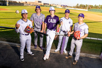 KLEIN CAIN_BSBL_Alfonso Camacho, Brandon Van Ostrand, Carlo Almendarez, Cooper McEnroe, Kade Hanks-(BCC)