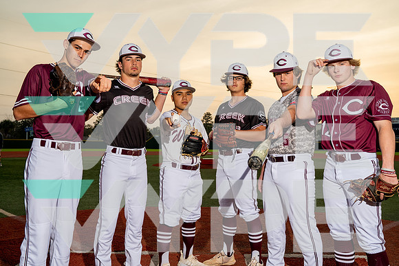 CLEAR_CREEK_BSBL_TEAM_Aaron Aceves, Connor Clark, Dylan Russo, Jackson Babcock, Tyler Austin, Walker Hurst-(HARTOJO)