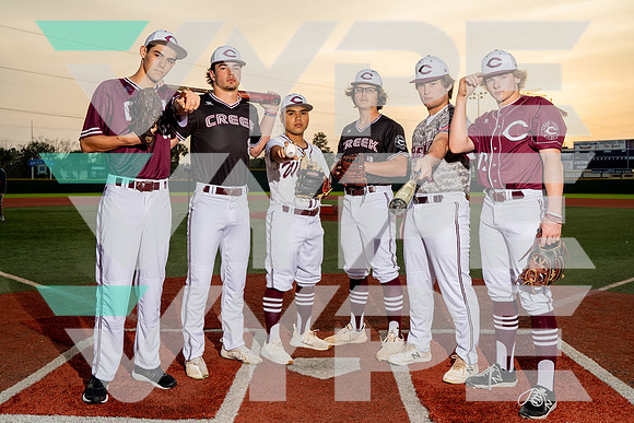 CLEAR_CREEK_BSBL_TEAM_Aaron Aceves, Connor Clark, Dylan Russo, Jackson Babcock, Tyler Austin, Walker Hurst-(HARTOJO)-2